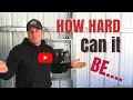 I THINK IT S RIGHT 100 Amp Sub Panel install Metal building dream garage build Ep 8