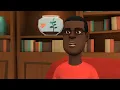 Cleveland jr watches courage the cowardly dog/grounded