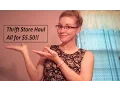 Episode - Thrift Store Haul for 5 50 Eyeshadow Dana Buchman NY C 2016