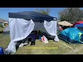 Canopy Cover Walls For Privacy Tent Alternative More Space Easy Setup