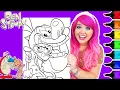 Coloring Ren and Stimpy 90s Coloring Page Ohuhu Paint Markers