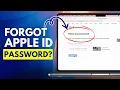 How to Reset Apple ID Password if You Forgot It Change Apple Account Password on Mac