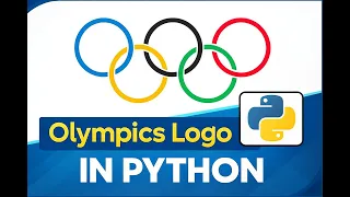 Olympics Logo in Python Turtle Library python RealCodeGuru