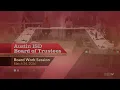 Austin ISD Board of Trustees Work Session March 24 2026