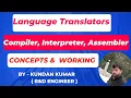 Lec 4 - Language translators Compiler Interpreter Assembler Programming in C
