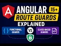 Angular 15 Route Guards Explained Functional vs Class-Based