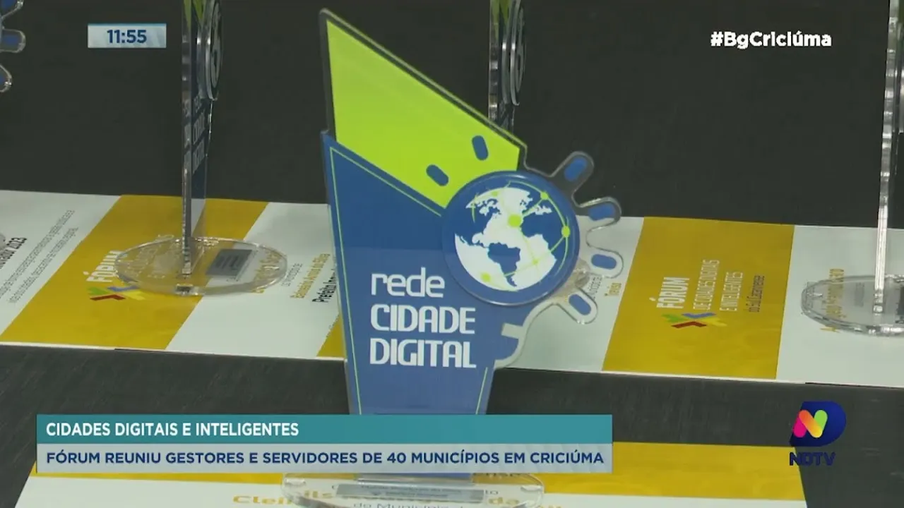 Fórum reúne prefeitos da região em Criciúma para exaltar tecnologia na gestão pública