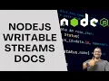 19 Node js Writable Streams Explained with Examples Drain Cork End and More