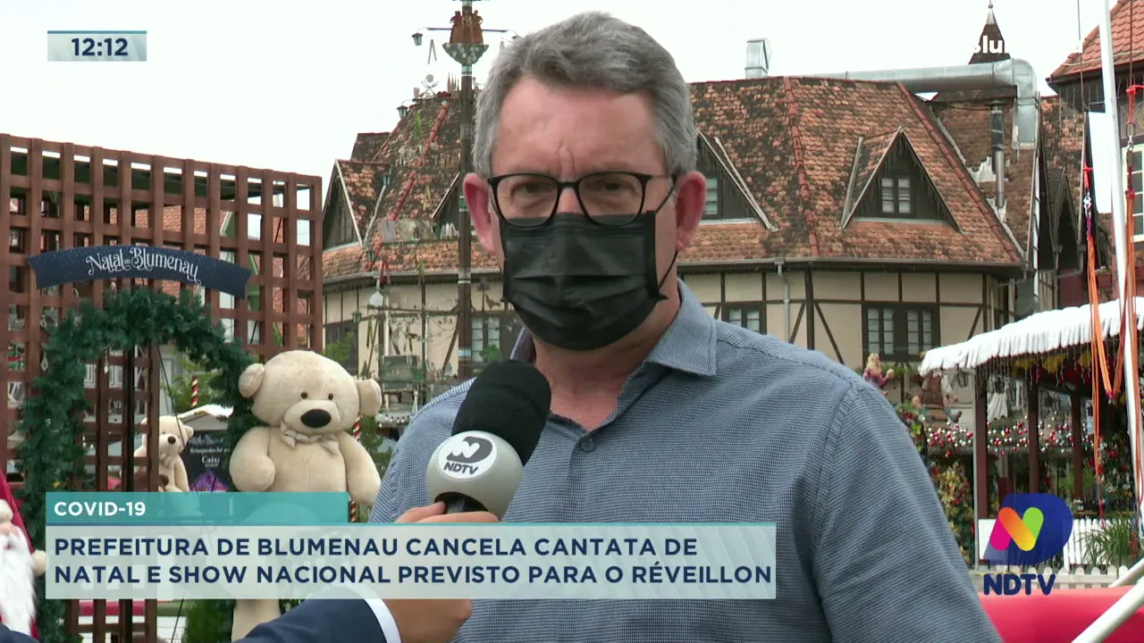 Prefeitura de Blumenau cancela Cantata de Natal e show nacional previsto para o Réveillon