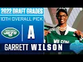 Jets take SPEEDY WR Garrett Wilson with No 10 pick 2022 NFL Draft Grades