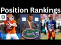 Florida Gators Football Position Group Rankings In 2026
