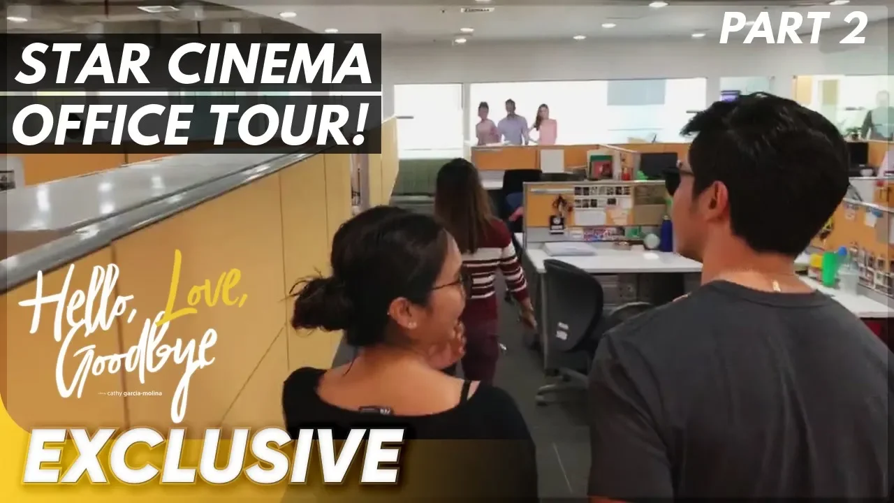 Kathryn and Alden greet the bosses and employees of Star Cinema! | ‘Hello, Love, Goodbye’