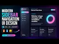 Morphing Sidebar Navigation with HTML CSS JavaScript