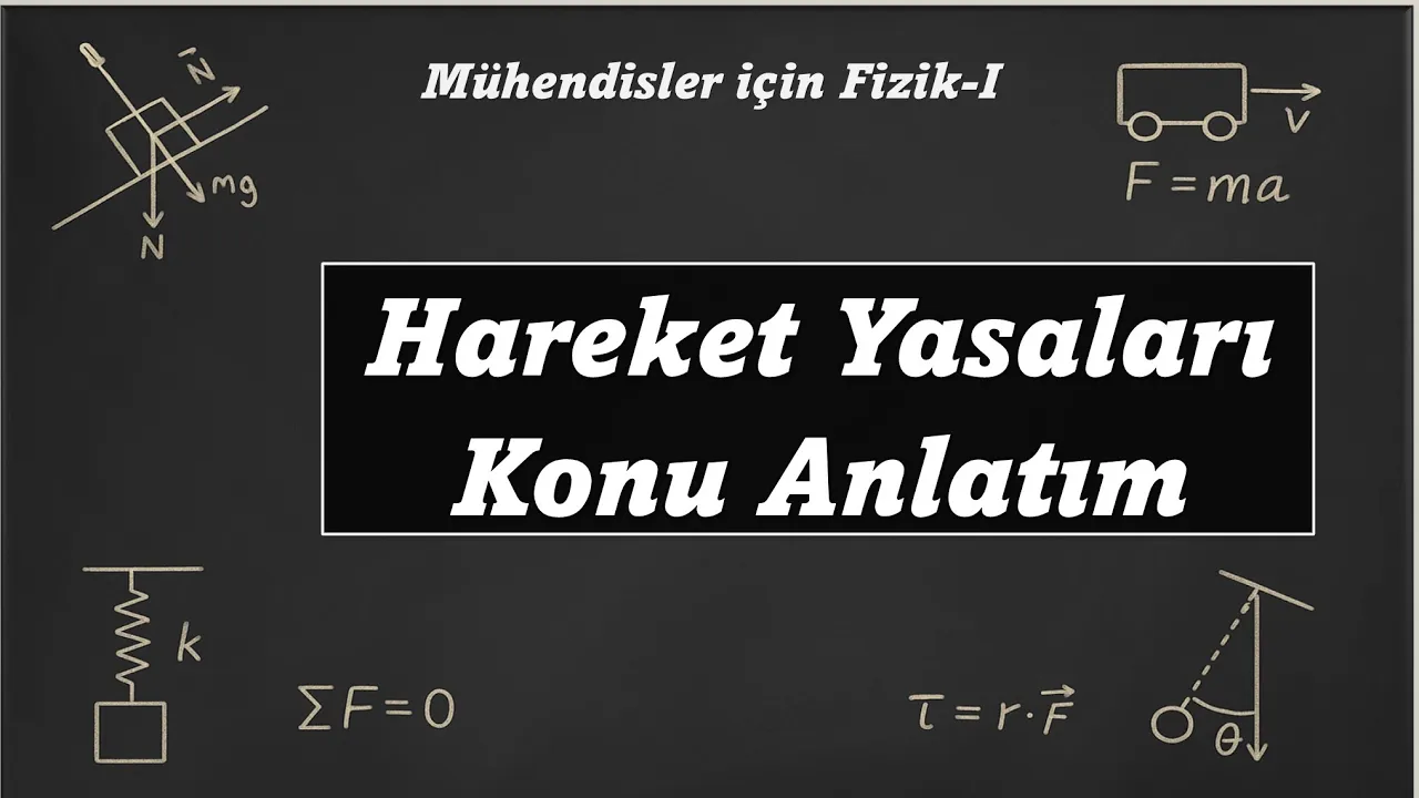 Newton Hareket Yasaları | Konu Anlatım | Üniversite Fizik