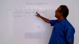 Dynamic Programming Demystified II Maximum Contiguous Sum