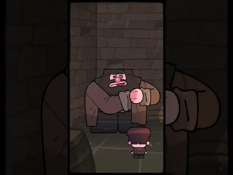 HAGRID - Mini Harry Potter Cartoon #shorts