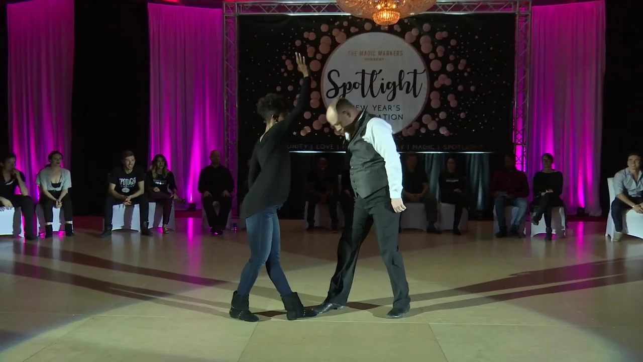 Spotlight New Years 2018 2019 Open Strictly Swing Doug Rousar & Tren Veal