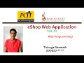 Web Programming 1 Task 1 eShop Java Institute