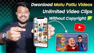 dwonload motu patlu videos upload on youtube without copyright 100 working 2023 