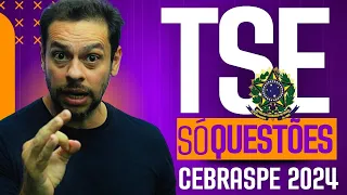🔴TSE 2024 | QUESTÕES COMENTADAS | Português CEBRASPE ✅❌