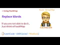 Replace Words LeetCode 648 HashMap