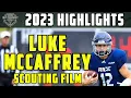 Luke McCaffrey Scouting Report Film 2024 NFL Draft Rookie Prospect