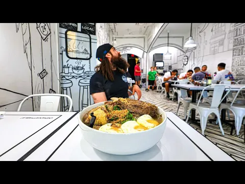 Video Thumbnail: I ORDERED THE GIANT PHO CHALLENGE AT FLORIDA'S FAMOUS BLACK AND WHITE RESTAURANT! | BeardMeatsFood