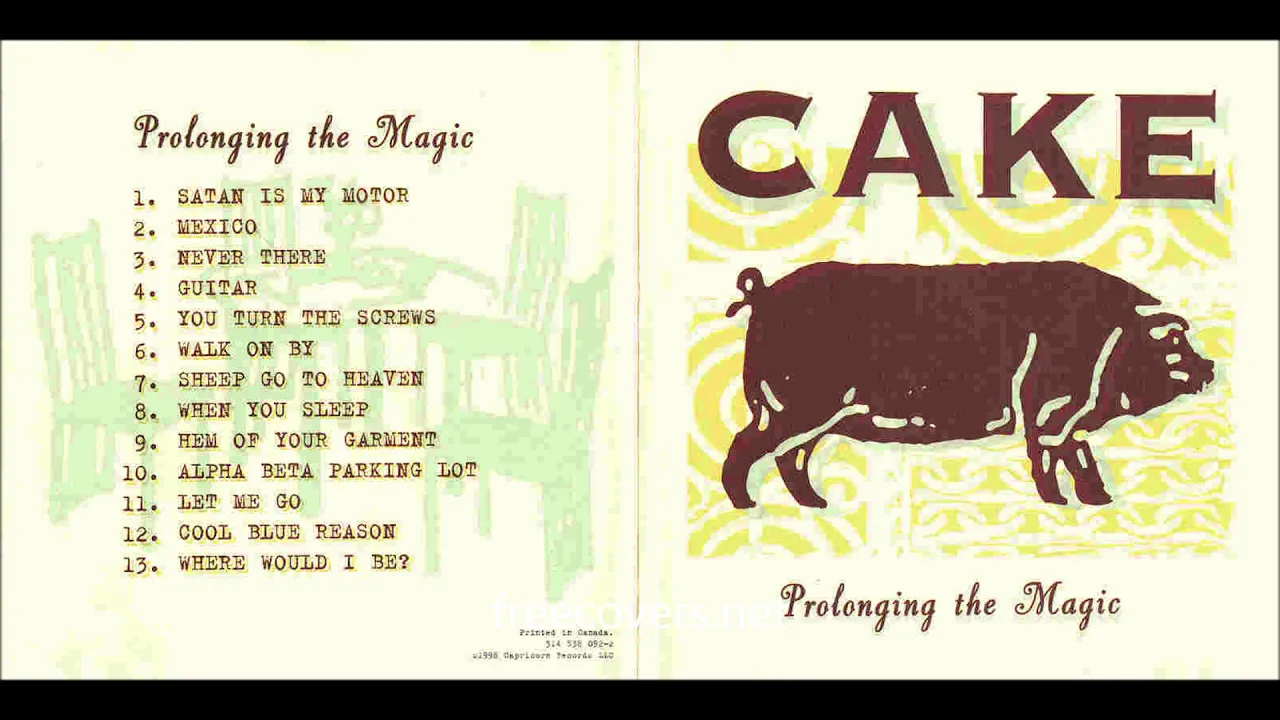 Cake - Prolonging the magic (full album)