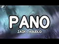 Download Lagu Zack Tabudlo - Pano (Lyrics) \