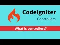 Controllers - Codeigniter 3 Tutorial