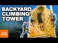 Making a Backyard Climbing Wall DIY Outdoors