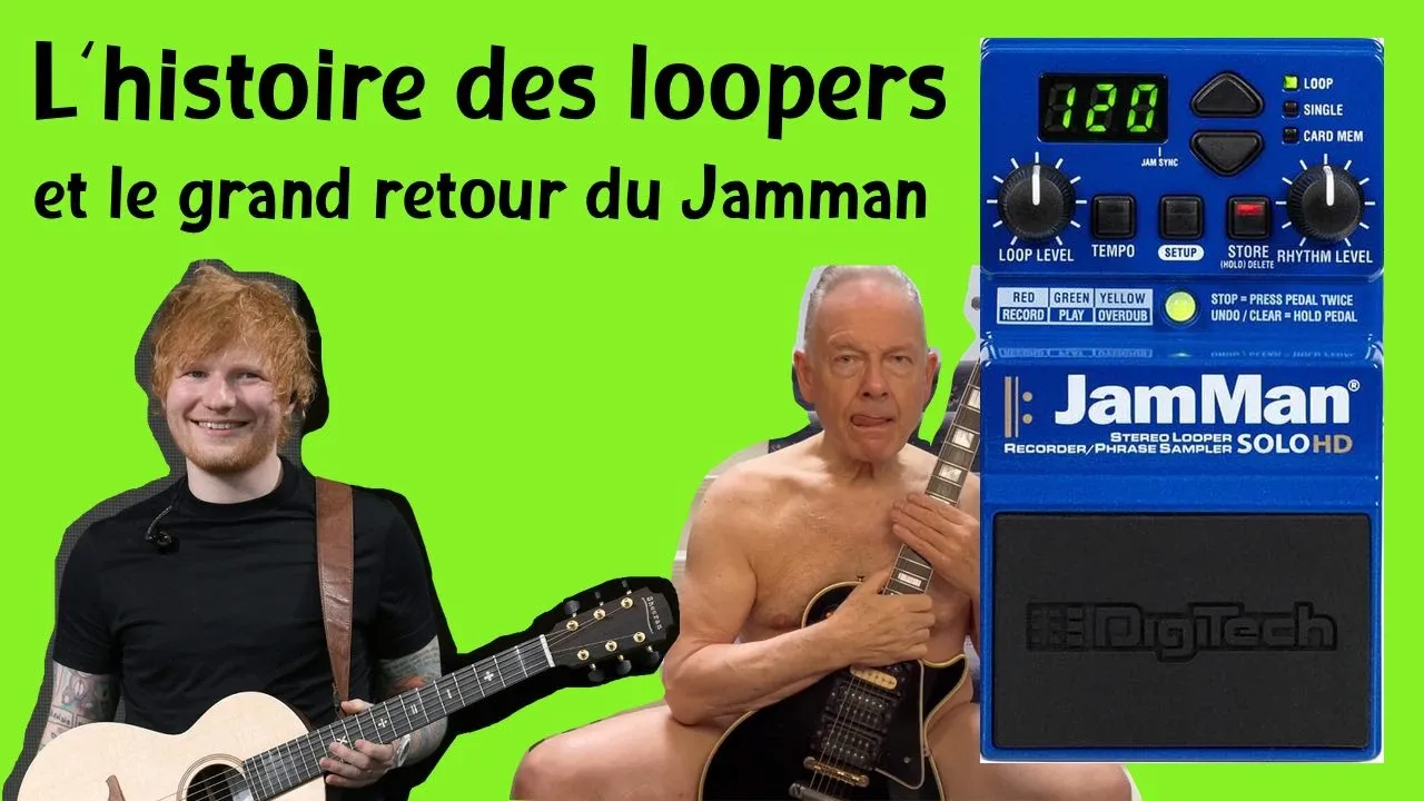 Le looper à travers les époques et le grand retour du Digitech Jamman Solo HD
