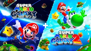 Super Mario Galaxy 1 2 Switch - Full Game 100 Walkthrough
