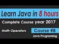 Java Programming Tutorial 8 Math Operators -