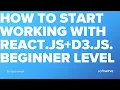 How to start working with React js D3 js Beginner level by Iryna Henyk