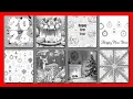Happy New Year Coloring Pictures Collage 2026 Cozy Scenes Hey Color