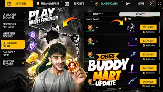 OB55 BUDDY MART UPDATE 🔥 Free Fire Max