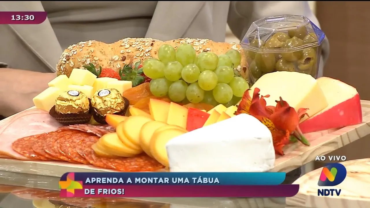 Aprenda a montar uma tábua de frios