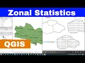 QGIS Zonal Statistics in QGIS