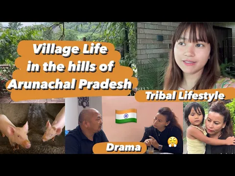 Download MP3 A DAY WITH MOM & DAD | VILLAGE LIFE | ARUNACHAL PRADESH TRIBAL LIFE 🇮🇳 INDIAN LIFE