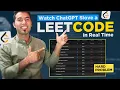 Watch ChatGPT Solve a LeetCode Hard Problem in Real Time