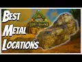 Best Metal Locations In Ark Lost Island