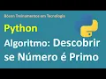 Algoritmo para determinar se um numero e primo em Python