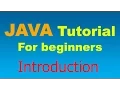 Java Tutorial for Beginners - 00
