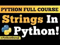 Mastering Strings in Python Comprehensive Guide for Beginners
