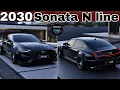 The Dark Knight Custom Wide-Body Hyundai Sonata N Line