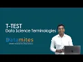 What is T Test - Data Science Machine Learning Interview Questions