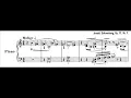 Schoenberg - Three Piano Pieces, No. 1 (with sheet music)