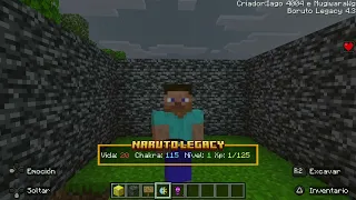 Minecraft bedrock Naruto legacy mod realm code ln coments