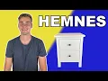 Step by Step HEMNES Nightstand IKEA Tutorial